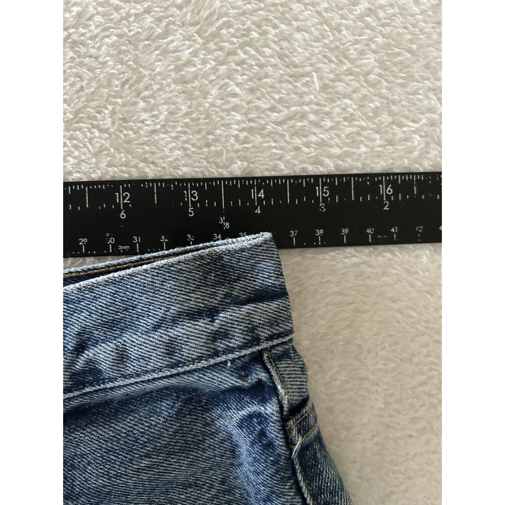 Agolde Parker Vintage Cut Off Denim Shorts In Swapmeet Size 27 Country Boho - Picture 8 of 9